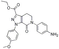 Ethyl 6-(4-aMinophenyl)-1-(4-Methoxyphenyl)-7-oxo-4,5,6,7-tetrahydro-1H-pyrazolo[3,4-c]pyridine-3-carboxylate