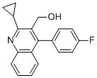 2-环丙基-4-(4-氟苯基)-喹啉-3-甲醇