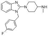 1-(4-氟卞基)2-氯-苯并咪唑